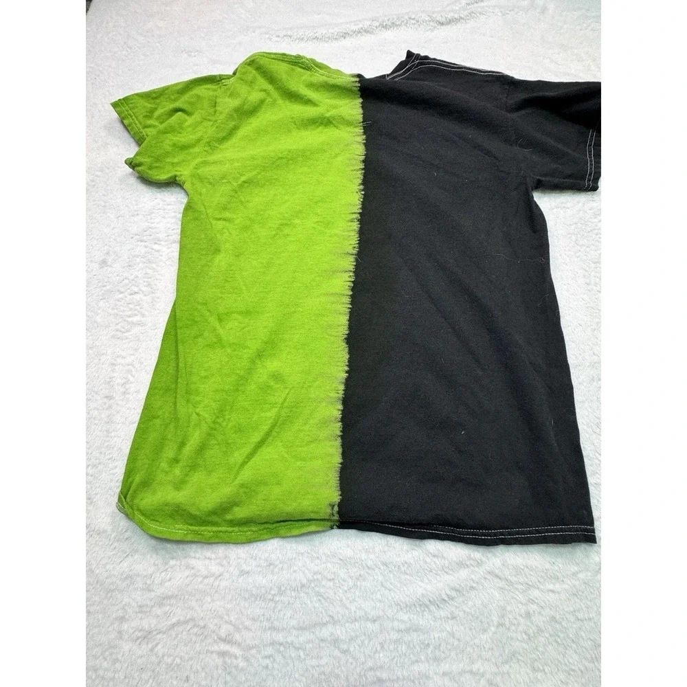 Motley Crue T-Shirt Mens Med. Dr Feelgood Split Dye Graphic Print Skater Grunge‎
